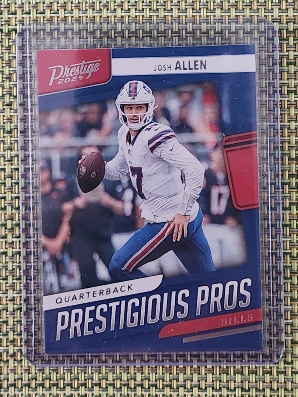 Josh Allen Prestigious Pros Football Card